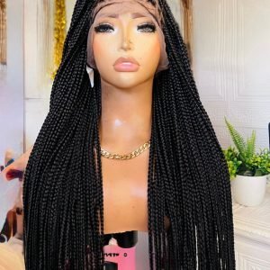 Full Lace Braided Wig with Knotless Root