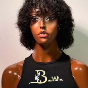 Yoma Wave – Short Wavy Fringe Wig