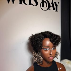 Short Curly Wavy Wig