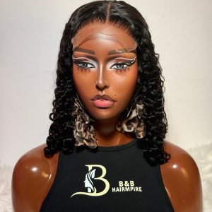 16 Inches Pixel Curls SDD Virgin Human Hair Wig.