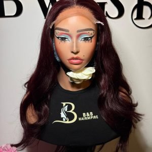 18 and 20 inches Mixed SDD Vietnam Layered Wavy Bouncy Wig