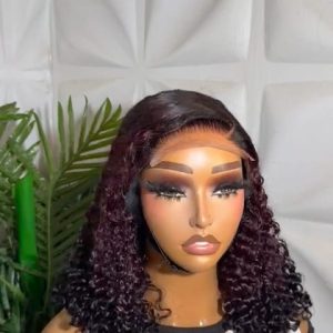 18-Inch SDD Posh Curls Wig with 5x5 Natural-Look Glueless Closure, 250g Density