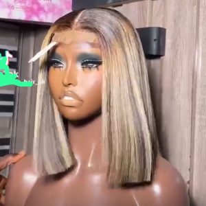 Blonde Luxe Vietnamese Bone Straight Hair